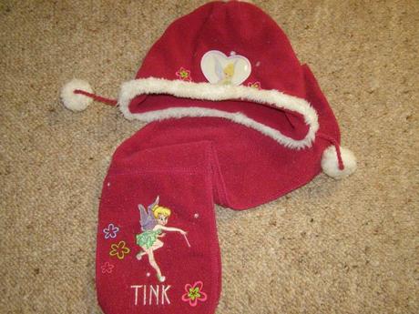  disney set čiapka a šál zvonilka, disney,98