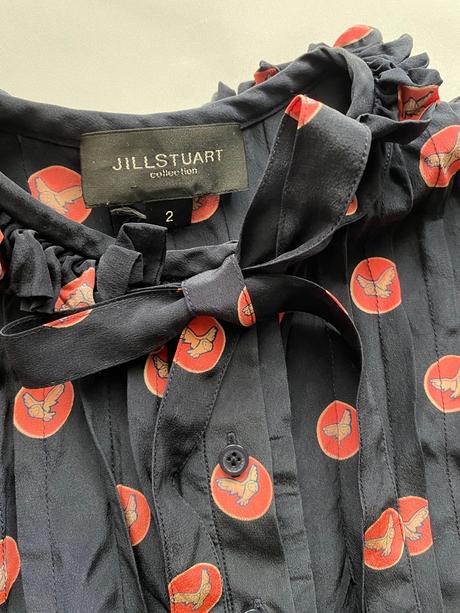 Jill stuart - hodvábne šaty, m
