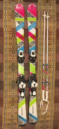 Lyže 130 cm a lyžiarky technopro sweety, 120-129 cm