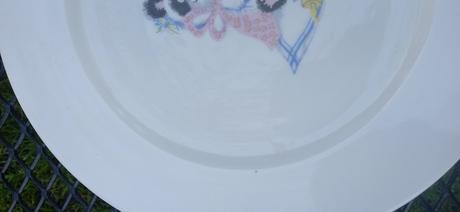 Retro detske taniere - spolu 17 eur,