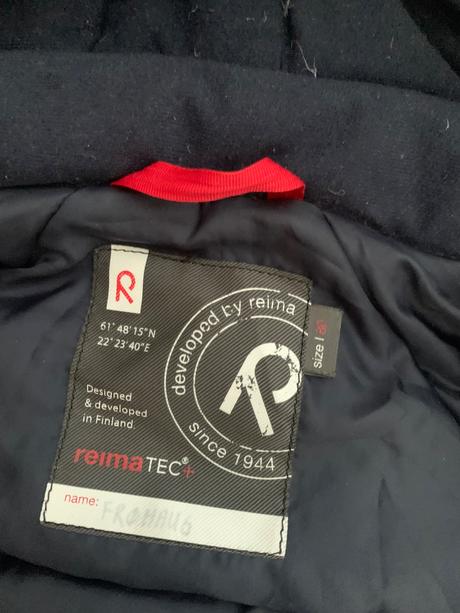 Reima typ lappi zimná kombinéza 80/86, reima,80