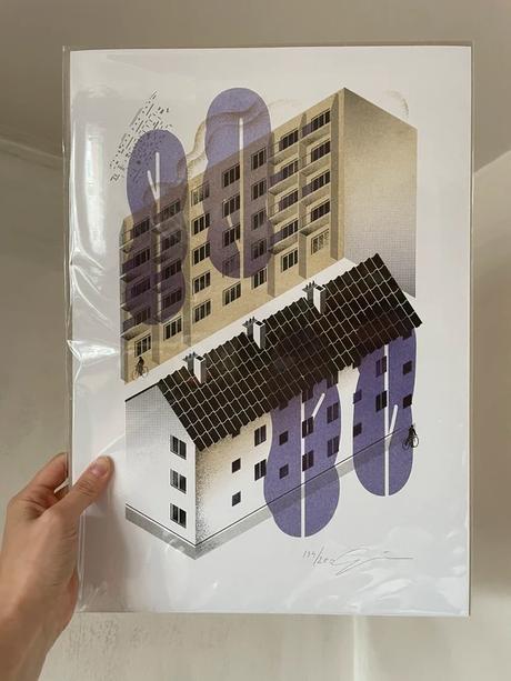 Čierne diery grafika - krasňany, 