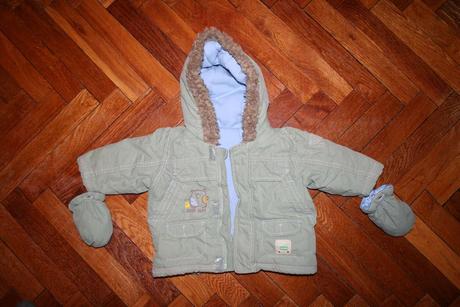 Bundička s rukavičkami, mothercare,68