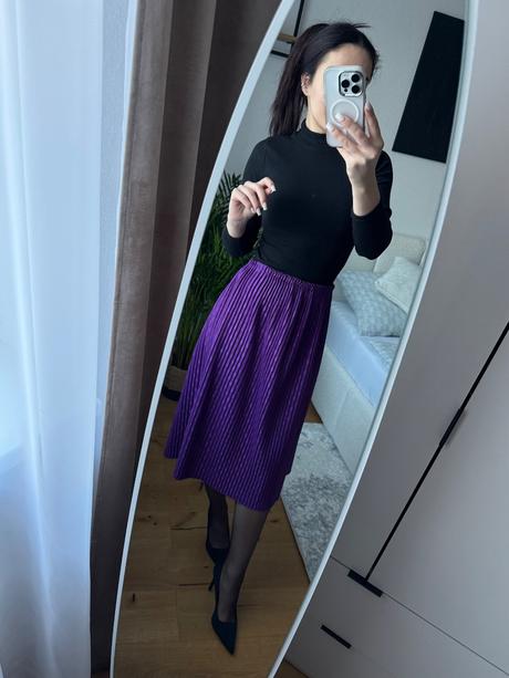 Plisovaná sukňa, m