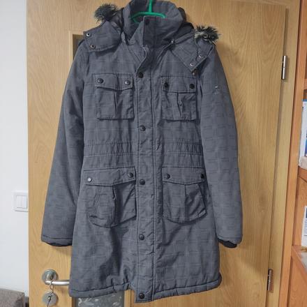 Predĺžená zimná bunda, authority,m