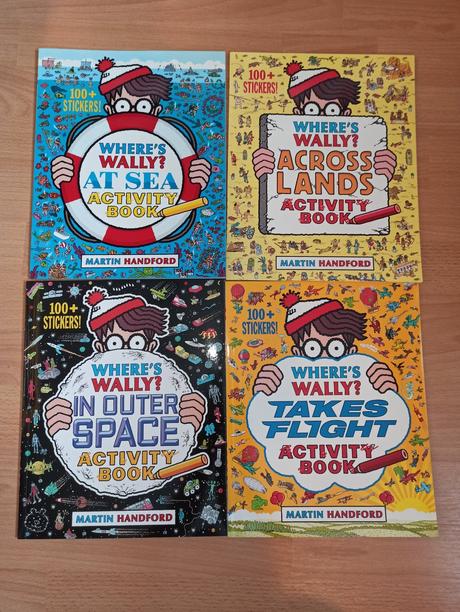 Where's wally activity / sticker book, 