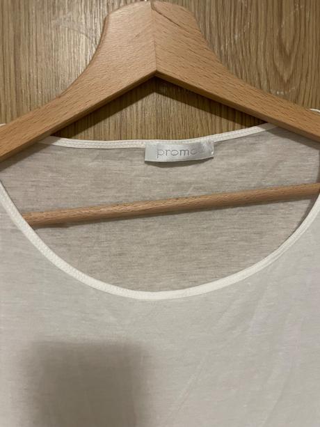 Biely nátelník / tenké tričko, promod,38