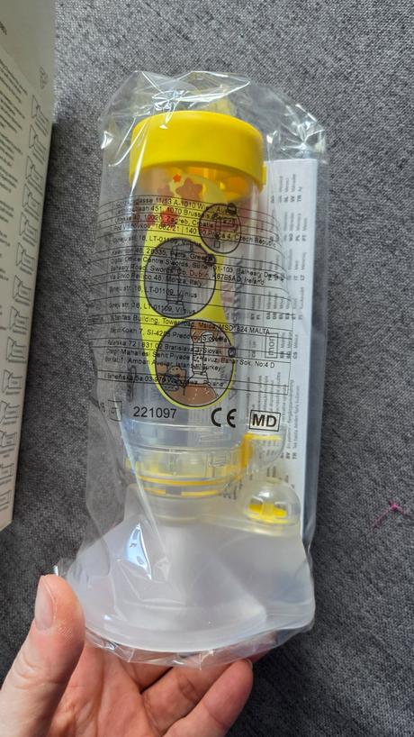 Nové aerochamber plus flow vu nástavec inhalačný, 