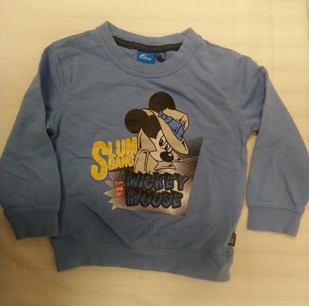 Modrá mikina s motívom mickey, disney, 86-92 cm, disney,92