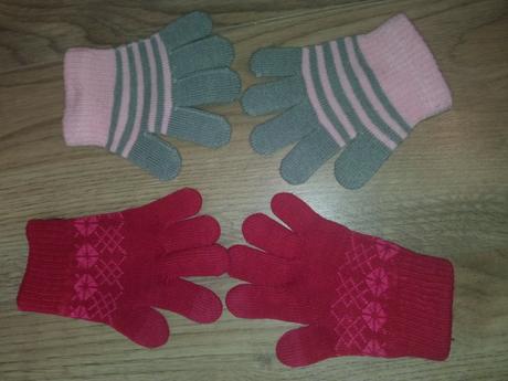 Pletené rukavice 4-6r., decathlon,110