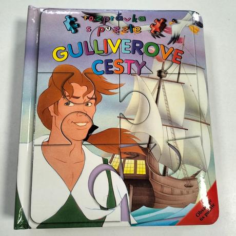 Gulliverove cesty puzzle kniha, 