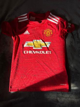 Tričko adidas/manchester united v.č. 140, adidas,140