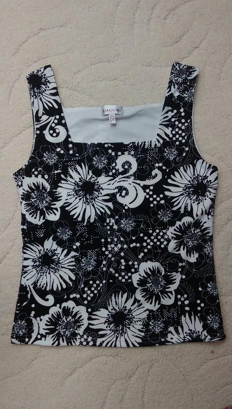 Čierno biley top, m
