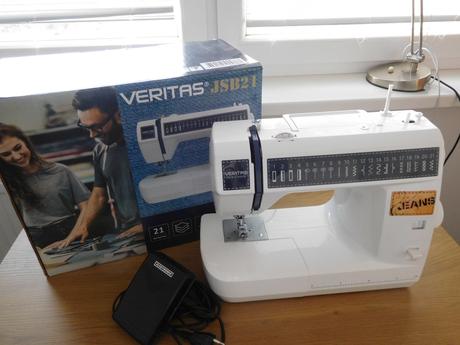 Šijací stroj veritas jeans,, 