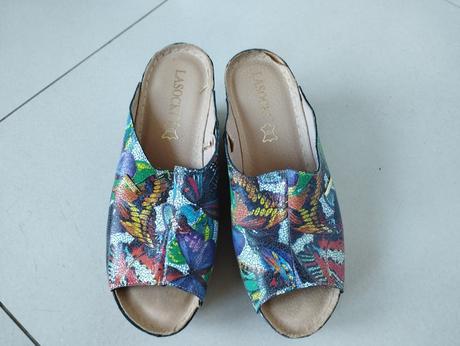 Farebné šľapky, lasocki,38