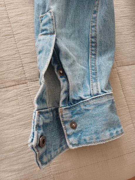 Hrubá pánska riflová košeľa/bunda zara man č.s/m, zara,m