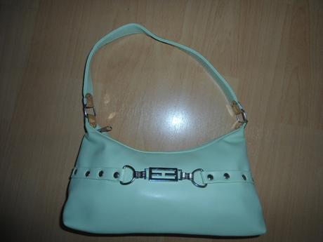 Bledozelena detska kabelka, 