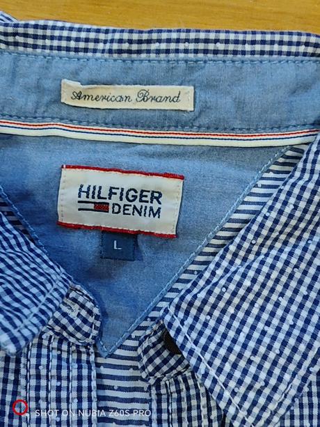 Tommy hilfiger originál damska nadcasova košeľa l, tommy hilfiger,l
