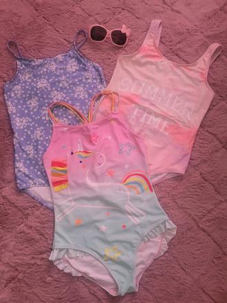 Dievčenské plavky - balík, 122–134