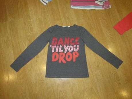 Šedé tričko v. 122/128, h&m,122