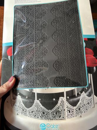 Silikonova forma na vyrobu krajky,