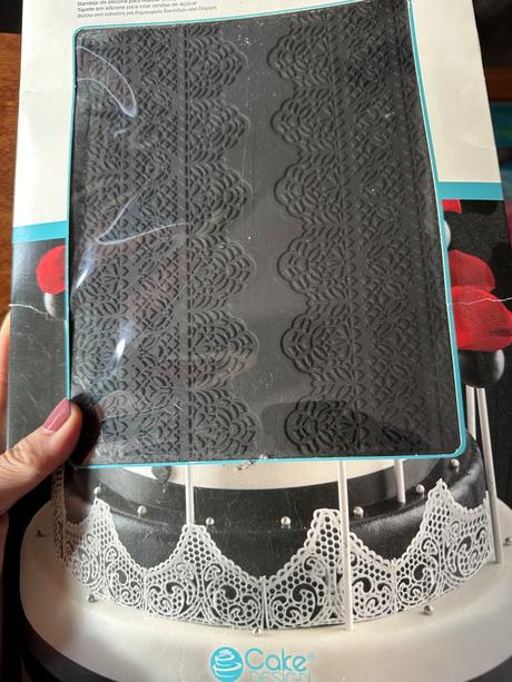 Silikonova forma na vyrobu krajky, 