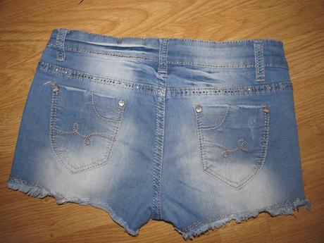Rifľové šortky v. 28 asi s-ko, 28