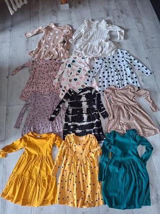 Saty na jesen, kus od 3,50e, h&m,128