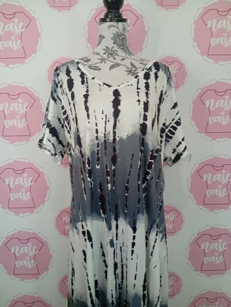 Elastické maxi šaty, xxl