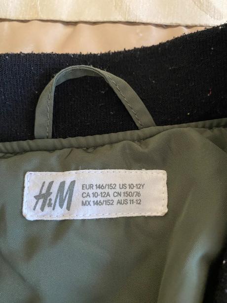 Bombera, h&m,152