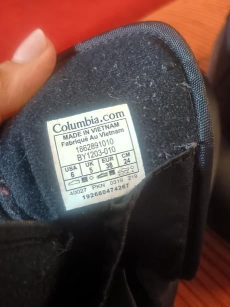 Columbia snehule, columbia,38