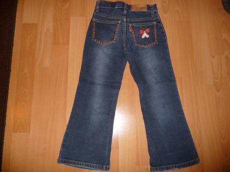 Vyšívané rifle na 5-6 rokov, 116