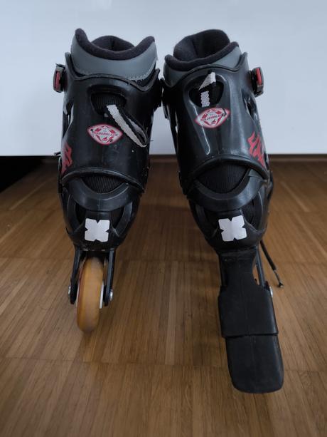 Kvalitné kolieskové nastaviteľné korčule rollerbla, rollerblade,28