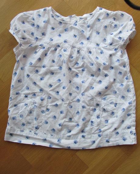 Kvietkovana letna bluzka h&m, c. 128, h&m,128