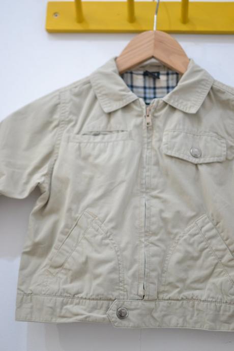 Detská béžová prechodná bunda next 92, next,92