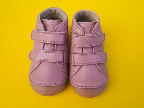 Detské kožené topánky froddo pink paix up, froddo,24 / 26 / 28