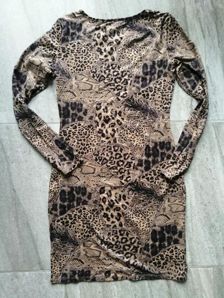 Hodvábne jemné šaty bravesoul, zvier. motív, vs, s