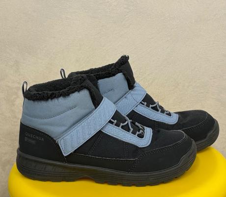 Zateplené členkové topánky veľ. 33- 21,2cm, quechua,33
