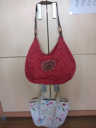 Nenosené letná taška a druhá ako darcek, bershka