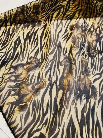 Šatka na krk - kone, xl