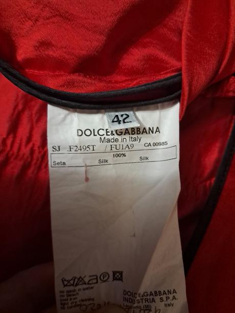 Šaty dolce gabbana, s