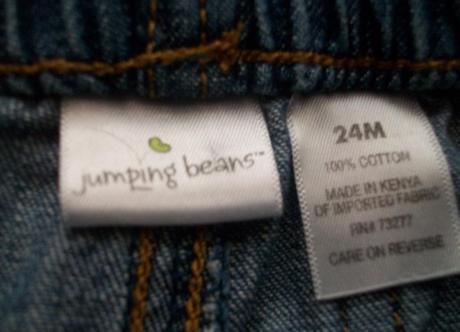 Rifle malonosene, velkost 92/98, jumping beans,92