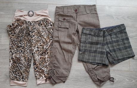 Hnede 3/4 nohavice, m