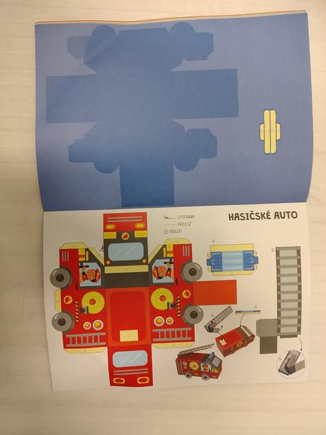 Vystrihovačky doprava 11 modelov, infoa, 30x21 cm, 