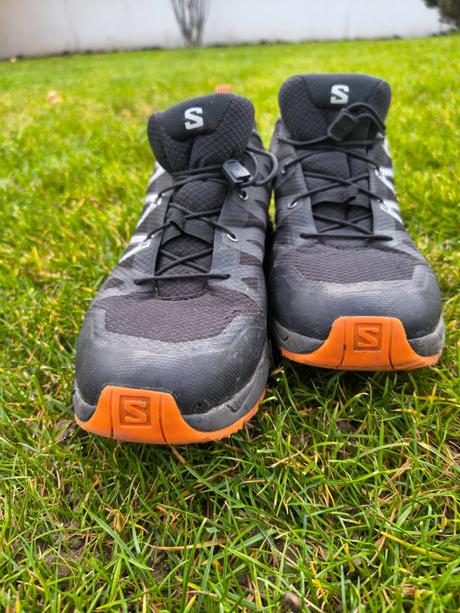 Detské turistické topánky salomon outscape, veľ.38, salomon,38