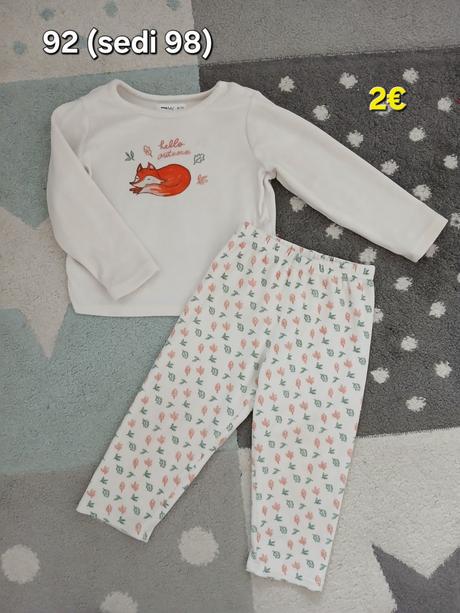 Teple pyzamo 98, sinsay,98