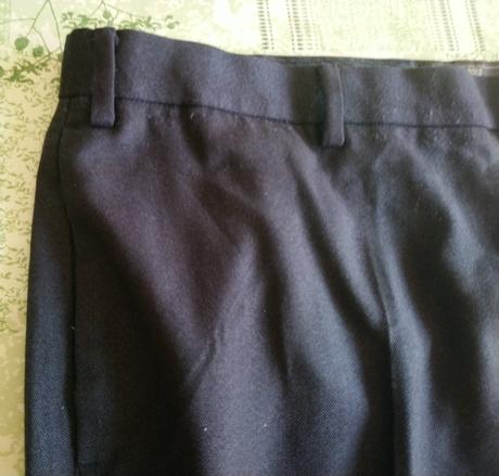 Pánske čierno modré nohavice marks&spencer, op 105, marks & spencer,xxl