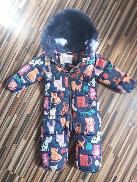 Next zimny overal 9-12mes, next,86