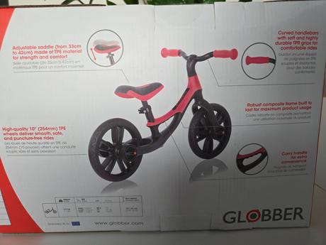 Odrážadlo + prilba + chrániče, globber