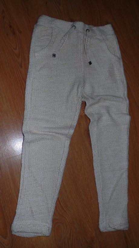 Tepláky štrikovaného vzhľadu - ovs, 128